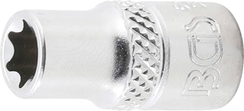 Steckschlüssel-Einsatz E-Profil Antrieb Innenvierkant 6,3 mm (1/4') sw E8