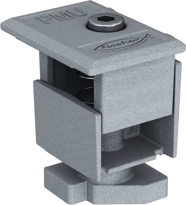 Universal-Endklemme vormontiert pm u al 30-50 Aluminium 10 Stk - Fischer
