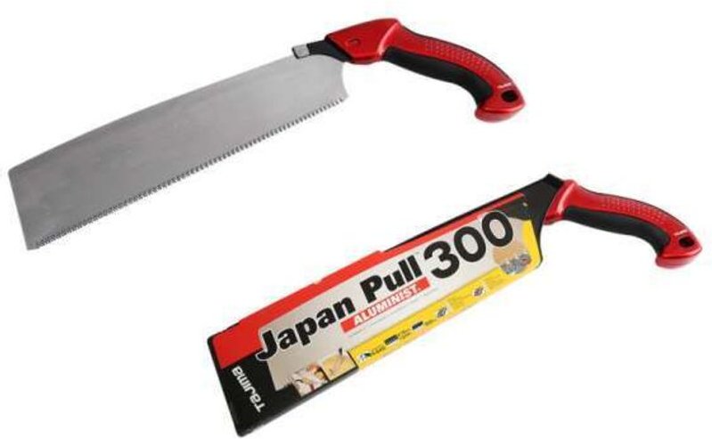 Tajima - Japan Pull Aluminist® 300 Zugsäge 300 mm, 2 Komponentengriff, JPR300A/R1