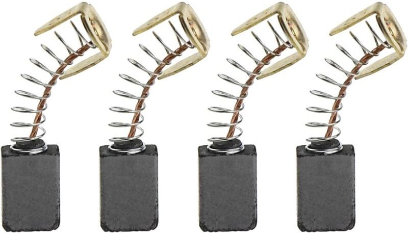 Thumbnail - 4x Kohlebürsten kompatibel mit MHT710 mht 710 E13 Elektrowerkzeug-Trimmer-Ersatzzubehör 12x8x5mm