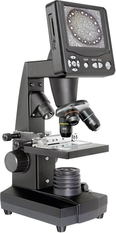 Bresser Optik 5201000 LCD Micro Digital-Mikroskop 500 x Auflicht, Durchlicht