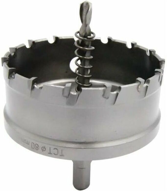 Hochleistungs-Hartmetall-Bimetall-Lochsäge, Lochschneider aus Edelstahl in Industriequalität, 3-1/8 (80 mm) - Gabrielle