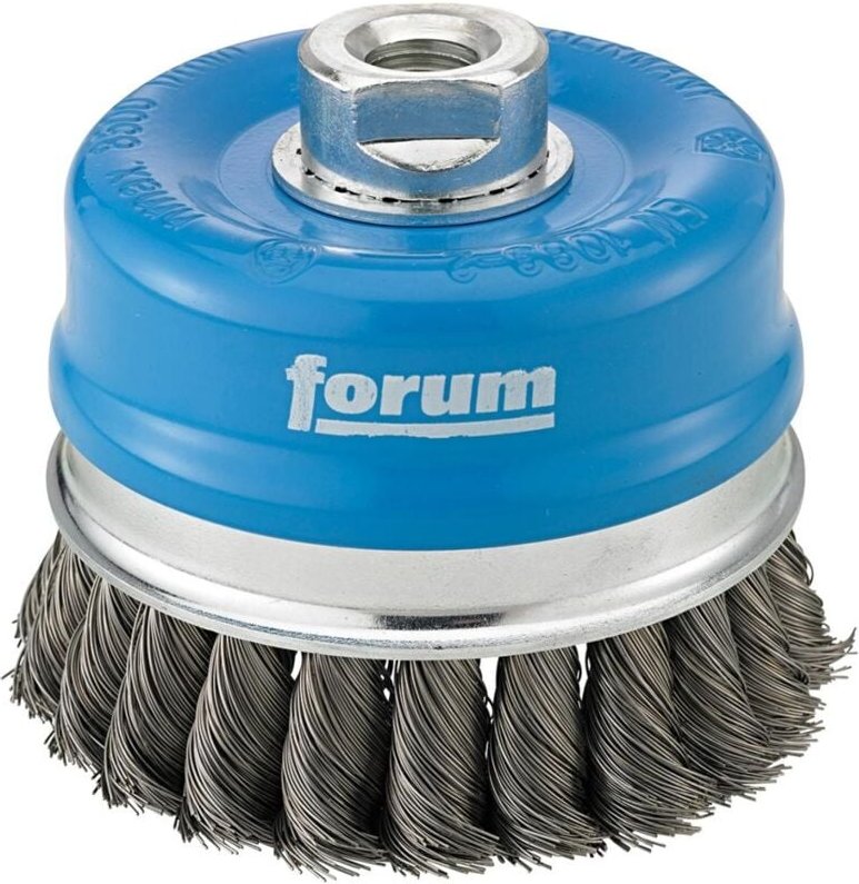 Topfbürste Stahldraht M14 100 x 0,35 mm gezopft - Forum