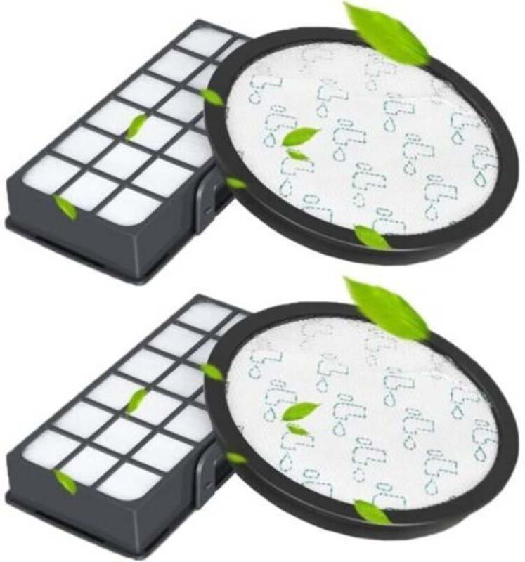 ZR903701 2 Stück Filter für Rowenta Silence Force Cyclonic 4AAAA RO7634EA RO7647EA RO7663EA RO7676EA RO7681EA (RO76xx Mo...