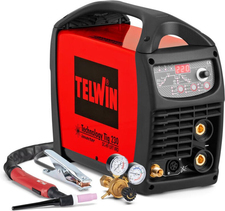 Inverter WIG-Schweißgerät - Technology WIG 230 DC + ACC - 230V - TELWIN - 852055