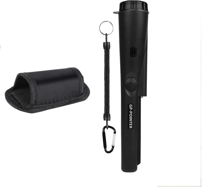Thumbnail - Jusch - Handmetalldetektor, 360°-Scanning, Vibration, Lichtalarm, -20/-60, Schwarz