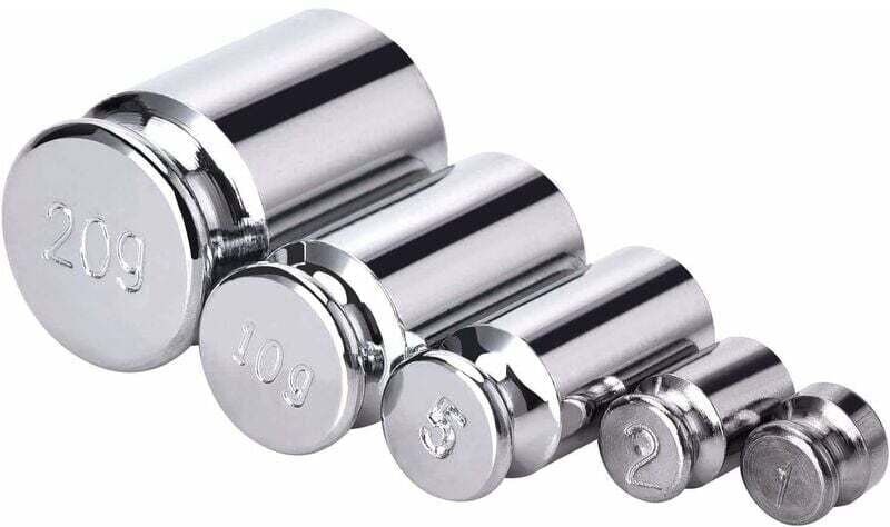 Kalibriergewicht: 1g, 2g, 5g, 10g, 20g, Grammwaage für Digitalwaage