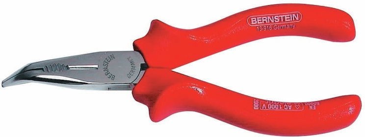 Tools 13-916 vde vde Telefonzange 45° gebogen 160 mm - Bernstein