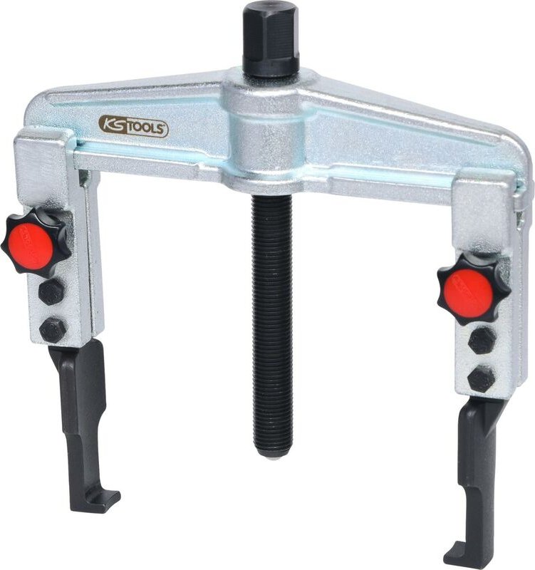 Schnellspann-Universal-Abzieher 2-armig mit extrem schlanken, verlängerten Haken, 25-130mm, 120mm, 2,5t