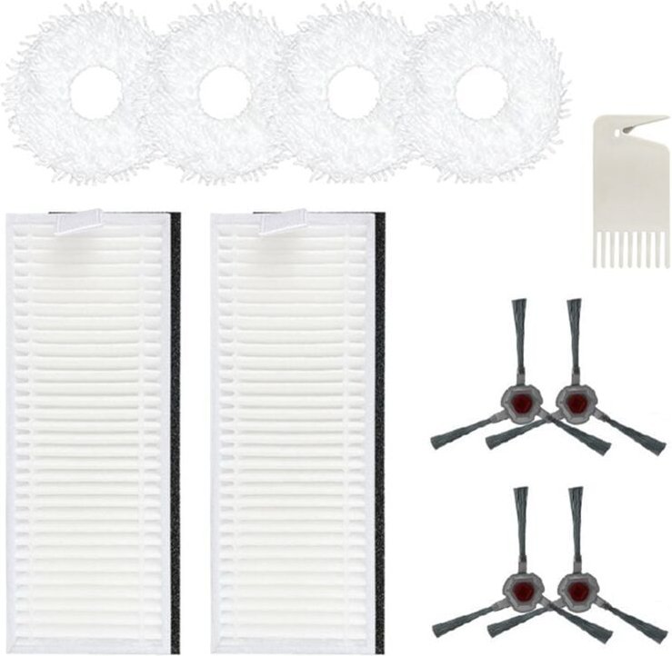 Ersatzteile für Ecovacs N9+ Roboterstaubsauger Ersatzteile Zubehör Hauptseitenbürste Hepa-Filter