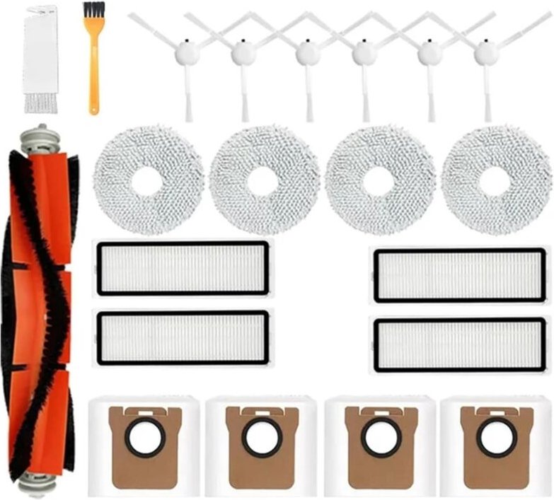 Für L10s Ultra S10 Wichtigsten Seite Pinsel Hepa-Filter Mopp Tuch
