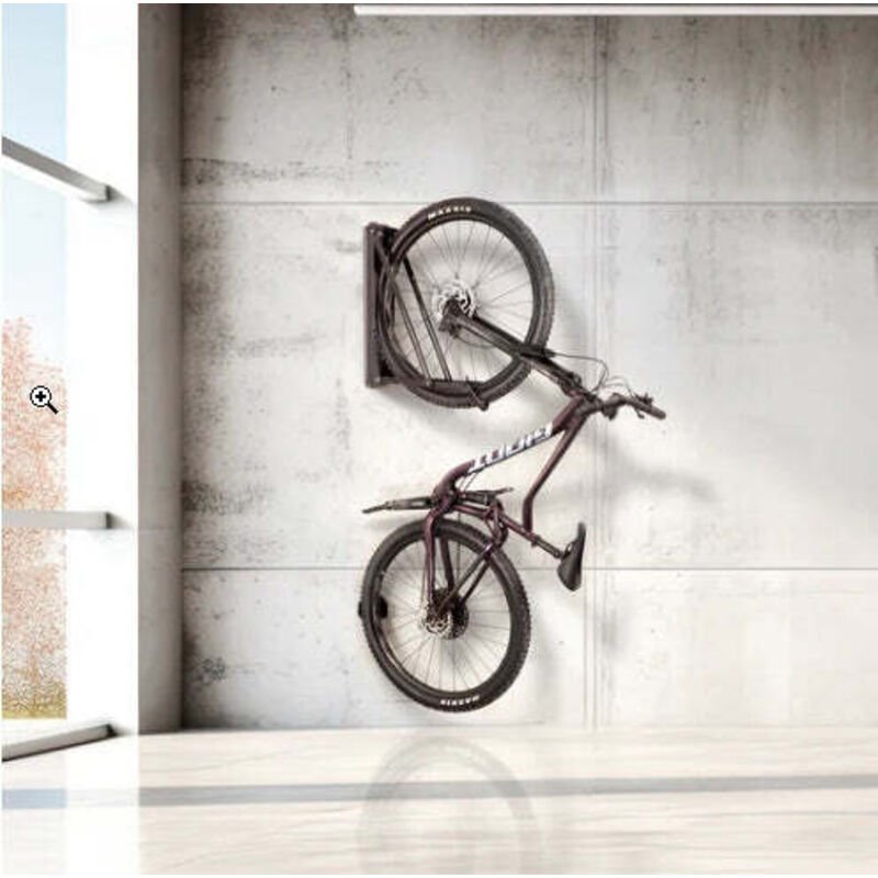 Pivot fahrradtrager schwarz - platzsparendes roll on design