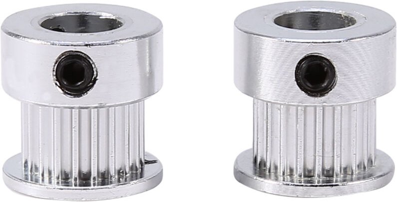 Zahnriemenscheiben aus Aluminiumlegierung, 8 mm Innendurchmesser, 20 Zähne, für 3D-Drucker