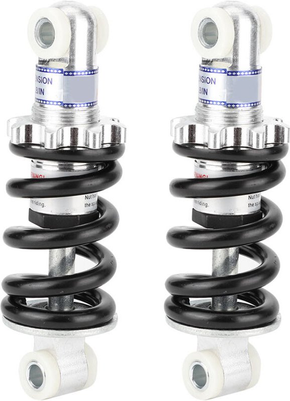 125 mm 750 lbs Stoßdämpfer hinten, 2 Stück, geeignet für ATV Go-Kart Roller 49 cm³.