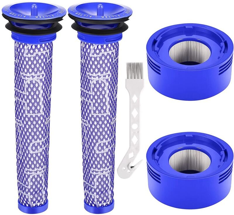 Ersatzfilter-Set für V7 V8 Staubsaugerzubehör, ersetzt Teilenummer 965661-01 967478-01