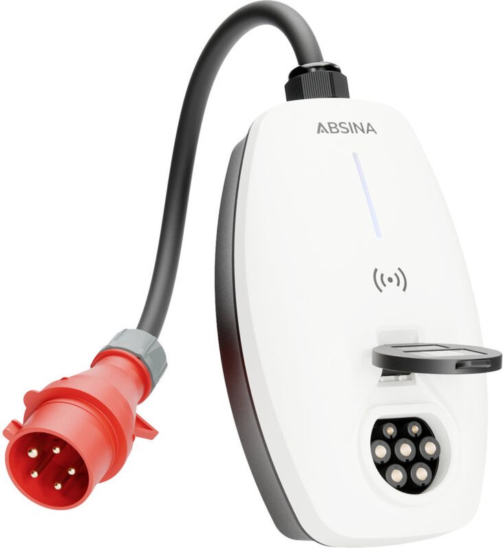 Wallbox Typ 2 Mode 3 16 a 11 kW App, rfid - Absina