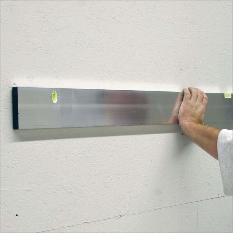 Combitech Richtlatte mit Libelle 180 cm Messwerkzeug - Alfer