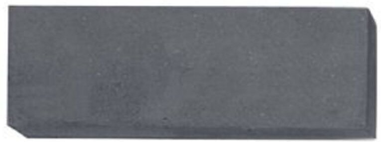 Bankstein L150xB50xH25mm Siliciumcarbid mittel grau im Karton