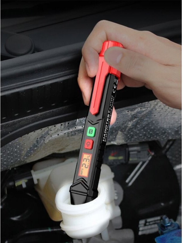 Bremsflüssigkeitstester-Konzentrationsmesser 0-4 % Dot3 Dot4 Dot5.1 + Batterien