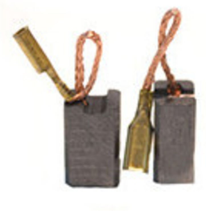 2 Stück anpassbare Kohlen für Ryobi. Maße: 6 x 8 x 13 mm.