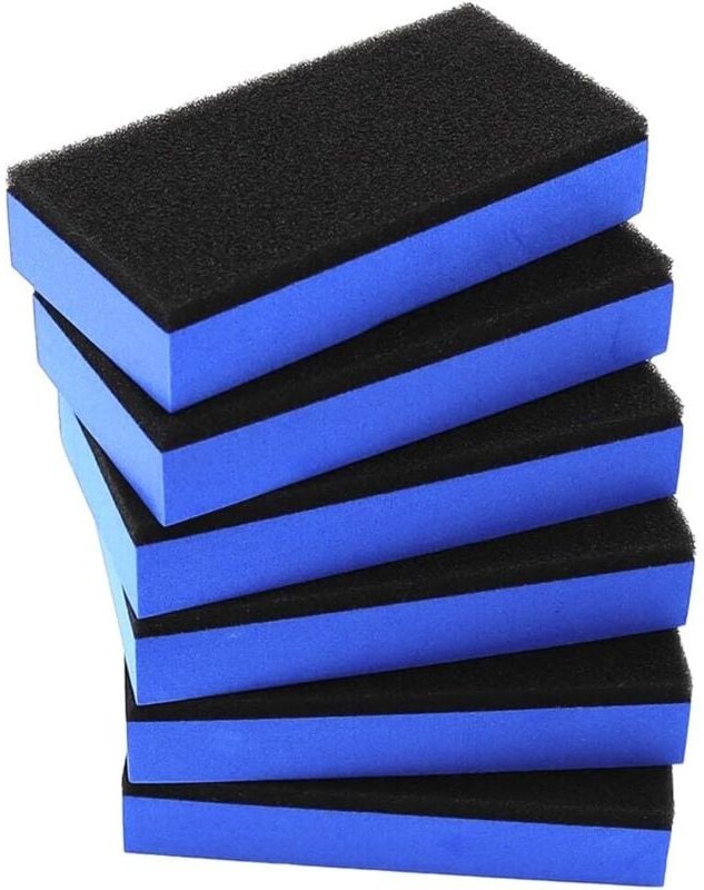 Stück Auto-Keramik-Wachsschwämme, Applikator-Pads, Auto-Beschichtungsschwamm zum Polieren, Warten und Waschen von Autos ...