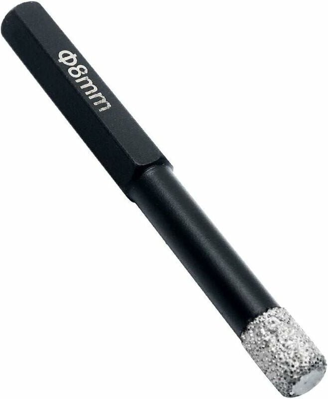 Ahlsen Diamant-Lochsäge für Porzellan, Glas, Keramik – 8 mm