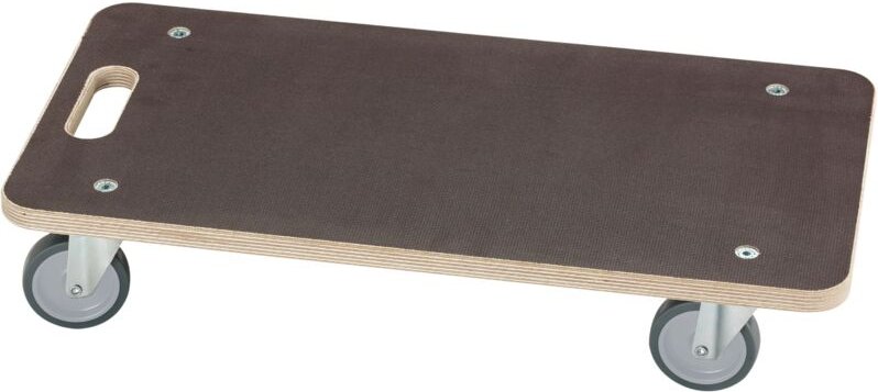 Dörner + Helmer Transportroller Cargo, 575x290 mm,Sieb- druckplatte,VG-Rollen75mm,TrKr.200kg,FSC