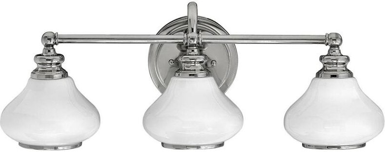 Ainsley - 3 Licht Innenwandleuchte Chrom poliert IP44, G9 - Elstead