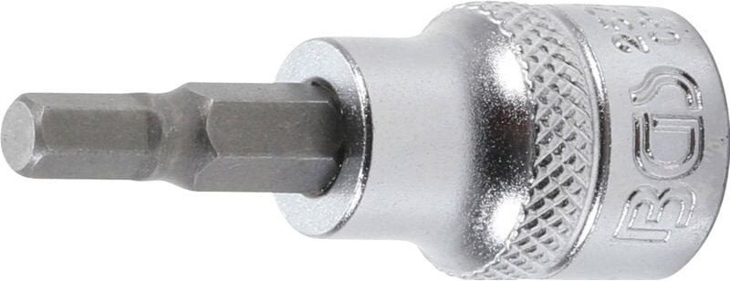 Bit-Einsatz Antrieb Innenvierkant 10 mm (3/8') Innensechskant 5 mm