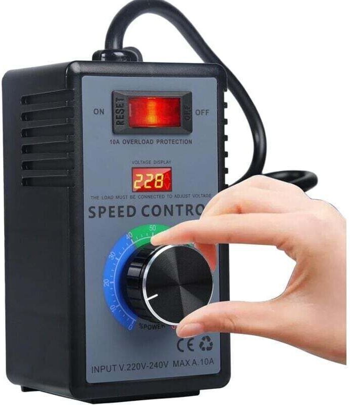 Drehzahlregler für 220-V-Motoren, Spannungsregler für Winkelschleifer, Gebläse und Kreissägen, Spitzenleistung 4000 W