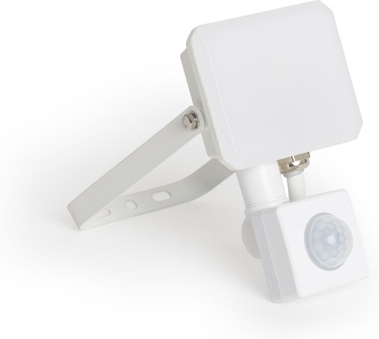 Led Fluter 10W IP65 Weiß mit PIR-Sensor 4500K Neutralweiß