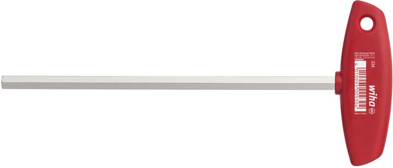 Stiftschlüssel mit Quergriff Sechskant glanzvernickelt 12,0 mm (00937) - Wiha