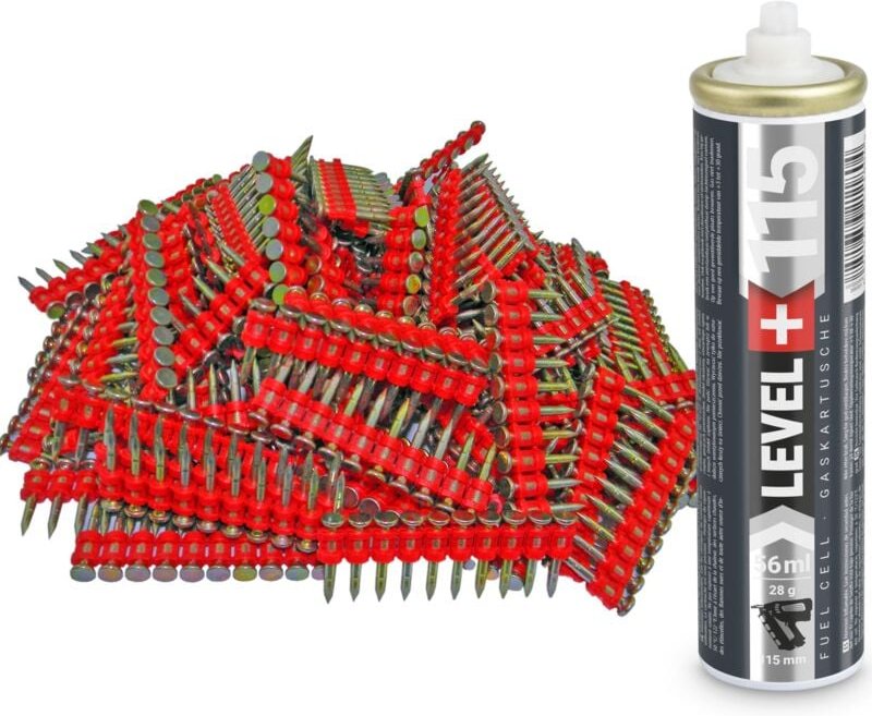 Thumbnail - Contoo - Gaskartusche L+115 x 1 St. + Betonnägel 25mm 1000 St HB42