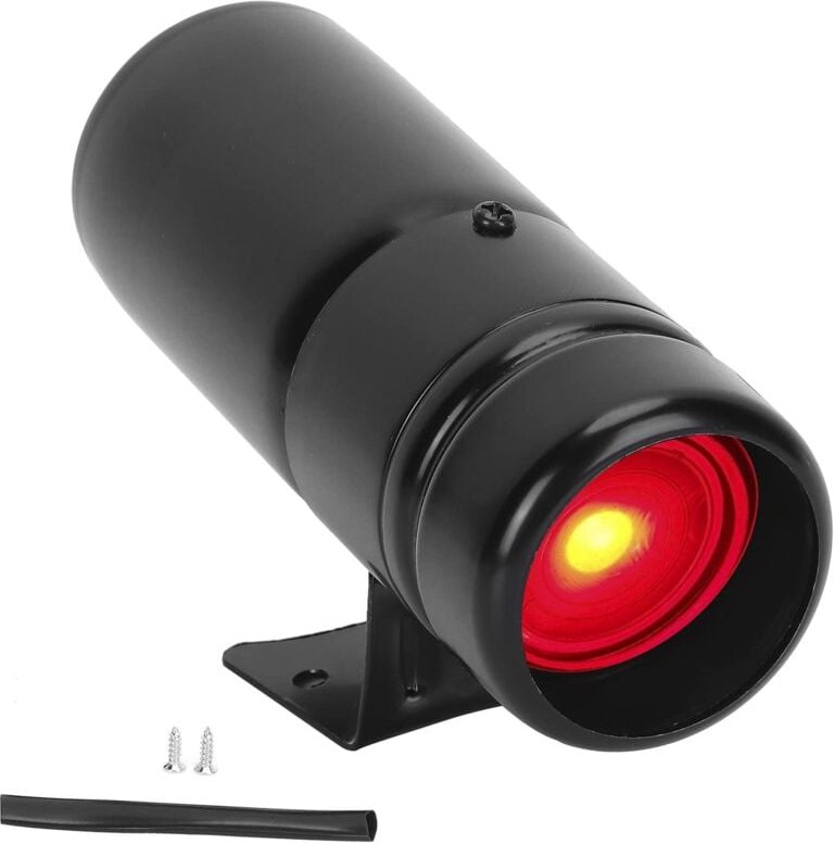 Ej.life - Tbest Shift Light,Tachoanzeige-Schaltleuchte,Anzeige-Warn-Schaltleuchte Rot 1000-11000 Einstellbare Modifikati...