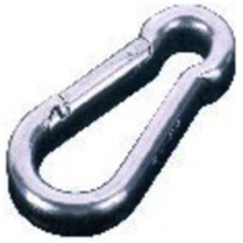 Pösamo Feuerwehr-Karabinerhaken galZn 140x12mm 10 Stk