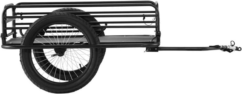 Mophorn - Fahrrad-Lastenanhänger, 275 lbs Kapazität, robuster Fahrradwagen, faltbar und kompakt, Schnellverschluss, Univ...