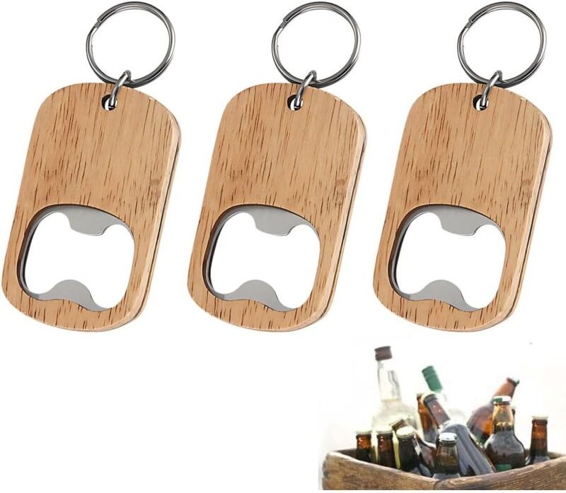 Stück Flaschenöffner Schlüsselanhänger Patenonkel Geschenk Flaschenöffner für Weihnachten Patenonkel Party Taufe mit Box...