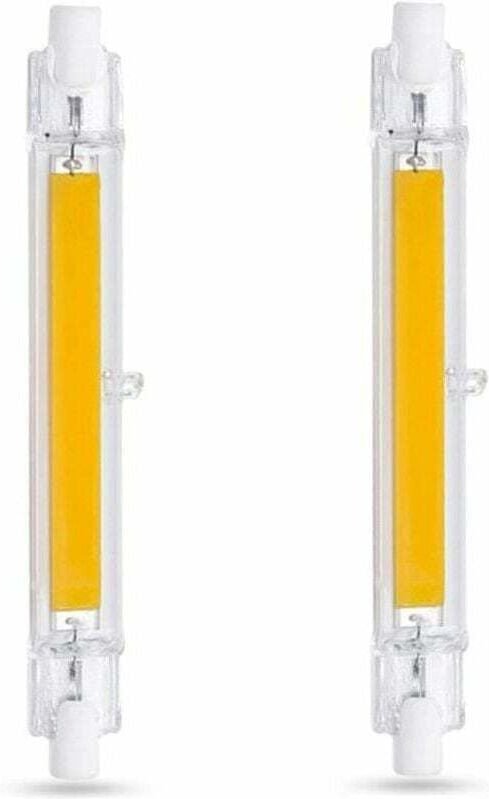 Shining House - R7S LED-Glühbirne, 118 mm, 10 w, Kaltweiß 6000 k, 1000 lm, R7S J118 80 w, 100 w Halogenlampen-Äquivalent...