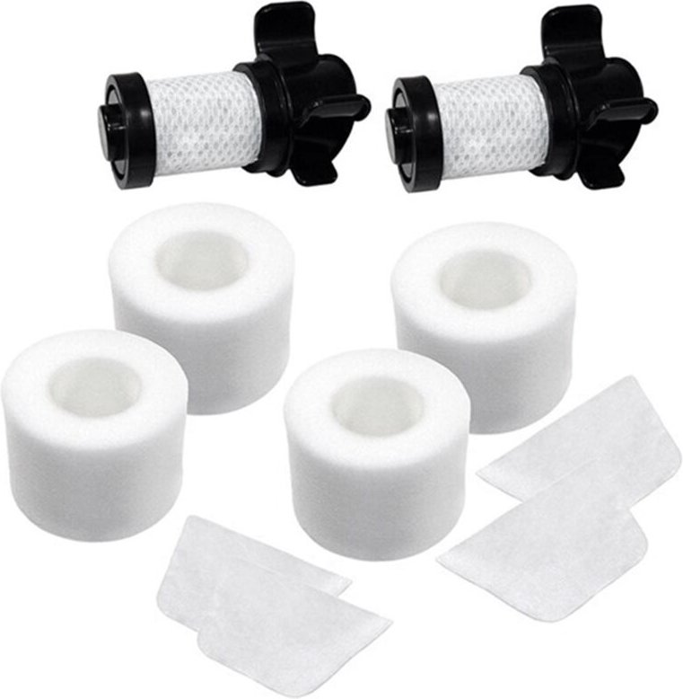 Filter 2x + 4er-Pack Filter kompatibel für Ionflex Duoclean Staubsauger Ic205 If100 If150 If160 If170 If180 If251 If200 ...