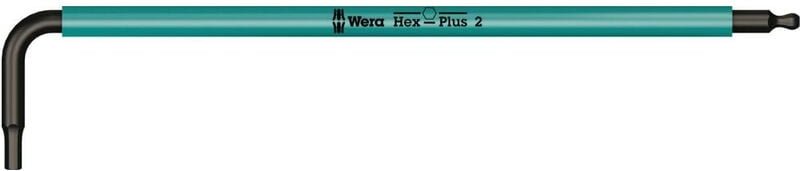 Winkelschraubendreher Multicolor mit Kugelkopf 2mm Wera