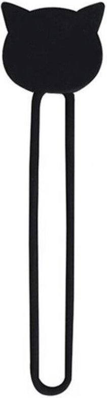 Silikon-Kabel-Organizer-Wickler schwarz