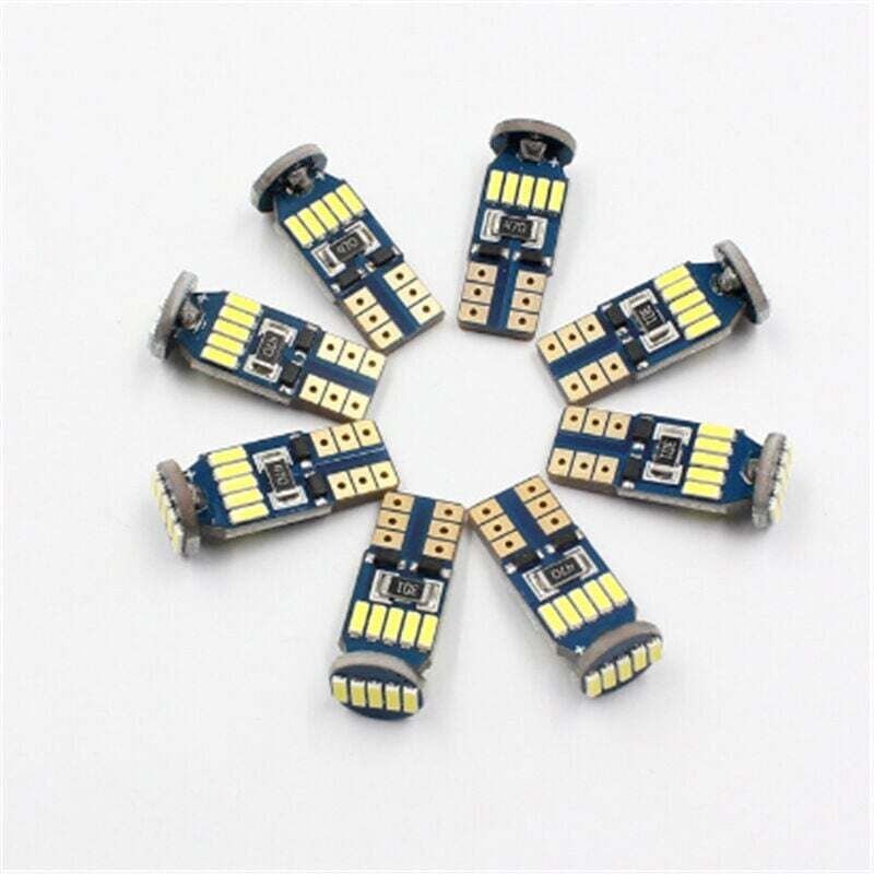 10 Stück T10-4014-15 LED-Glühbirnen Auto-LED-Glühbirne 12V2W Weiß 6000K für Innenbeleuchtung, Kofferraumbeleuchtung, Ken...