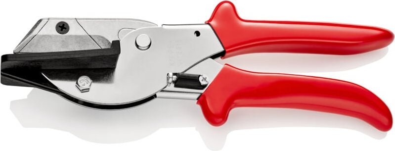 Knipex - 94 15 215 ean Schneider für Flachbandkabel mit Kunststoff-Hüllen verchromt 215 mm