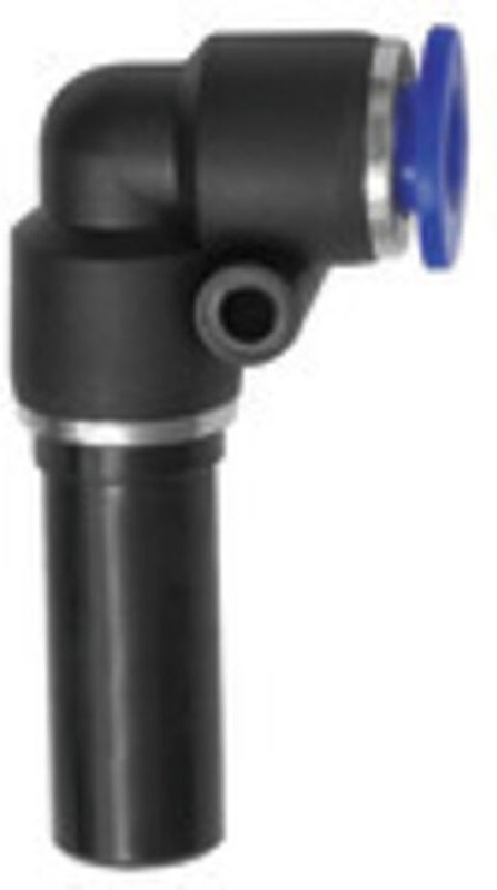 L-Steckverbindung, Stecknippel 6 mm »Blaue Serie«, Schlauch-Ø 4 - Riegler