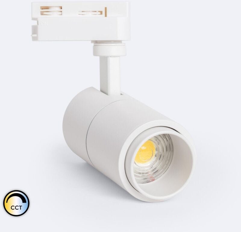 Thumbnail - 1-Phasenstromschiene LED-Strahler 10W Dimmbar CCT Pulyx Multiwinkel 15-60º Weiß