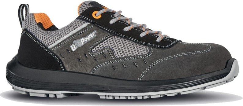 Sicherheitsschuhe niedrig BREZZA S1P SRC - Grau/Schwarz 47