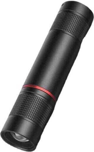 Wiederaufladbare Taschenlampe, zoombar für Camping/Wandern/Notfall/Stromausfall - Lntyq