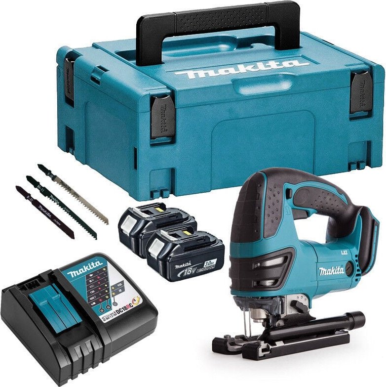 Makita - Stichsäge 18V lxt (2x3,0 Ah) in makpac DJV180RFJ