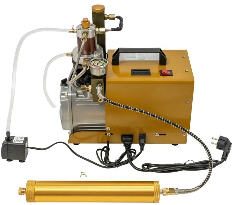 1800W Hochdruckkompressor Luftpumpe 0-31 Mpa Atemluftkompressor 4500PSI Druckluft Tauchkompressor Vakuumpumpen PCP 2800r...