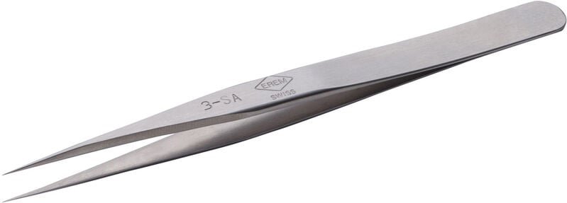 Thumbnail - Weller Erem ® - 3SA Präzisionspinzette 1 Stück Spitz, fein 120 mm